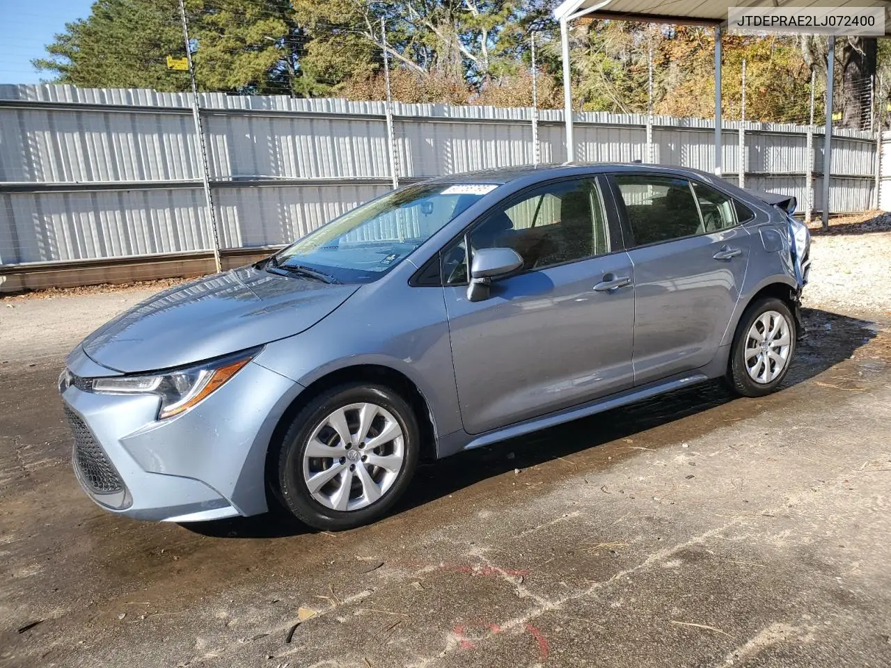 JTDEPRAE2LJ072400 2020 Toyota Corolla Le