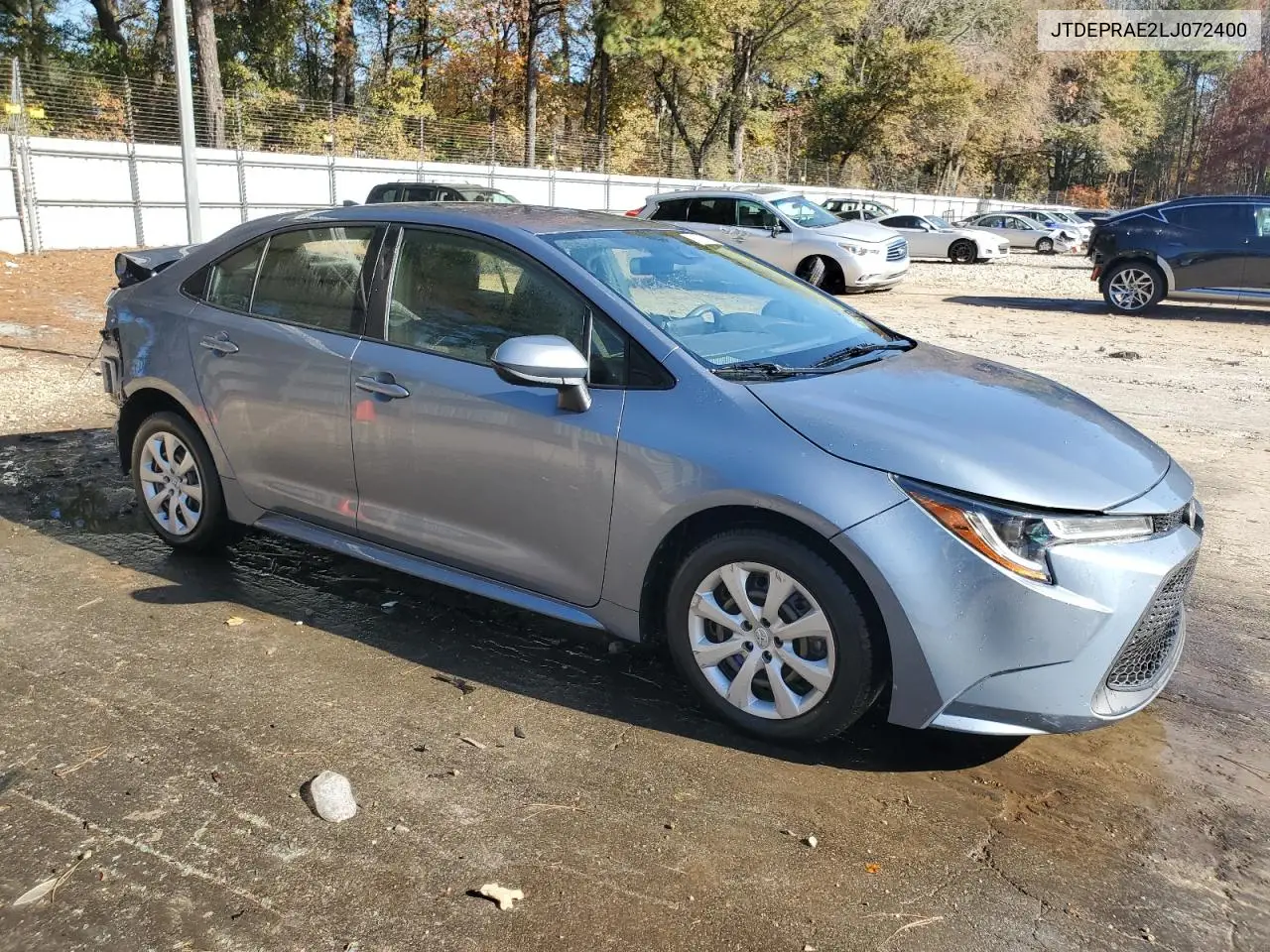 JTDEPRAE2LJ072400 2020 Toyota Corolla Le