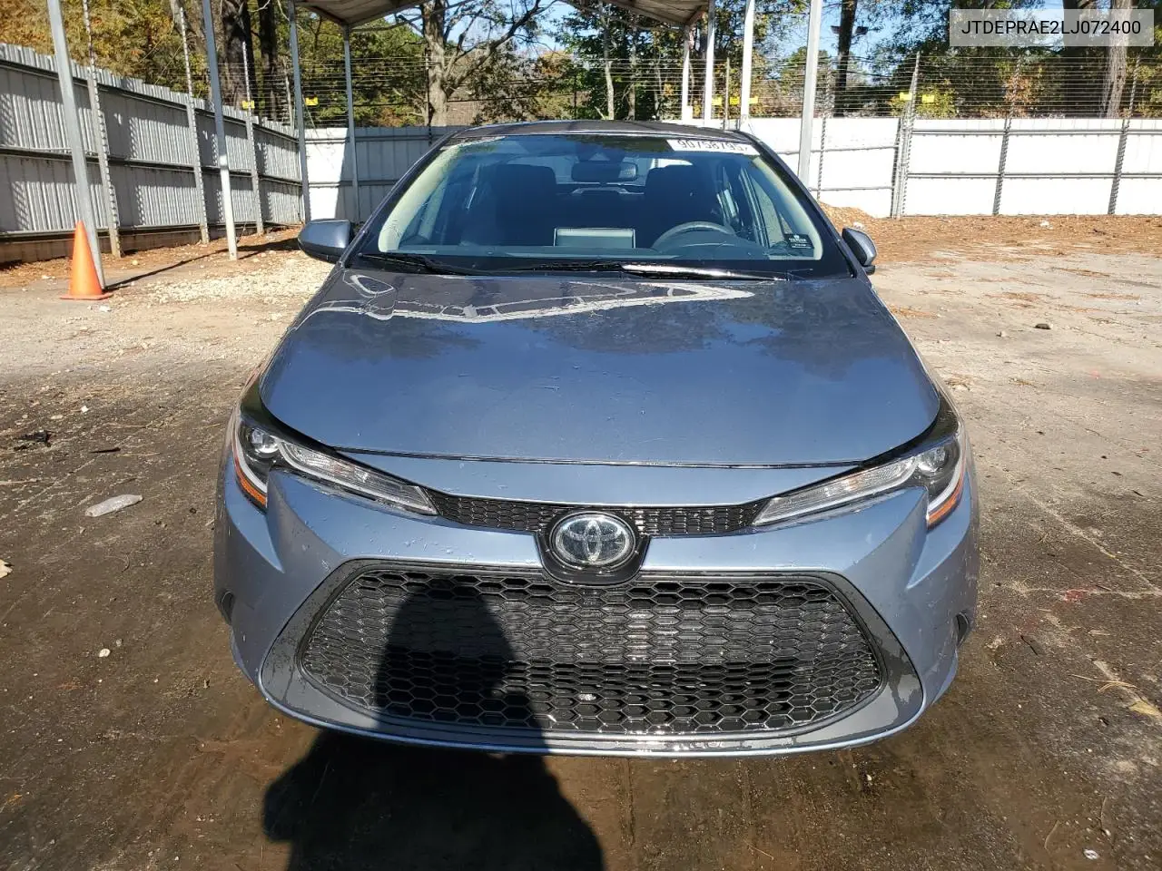 JTDEPRAE2LJ072400 2020 Toyota Corolla Le