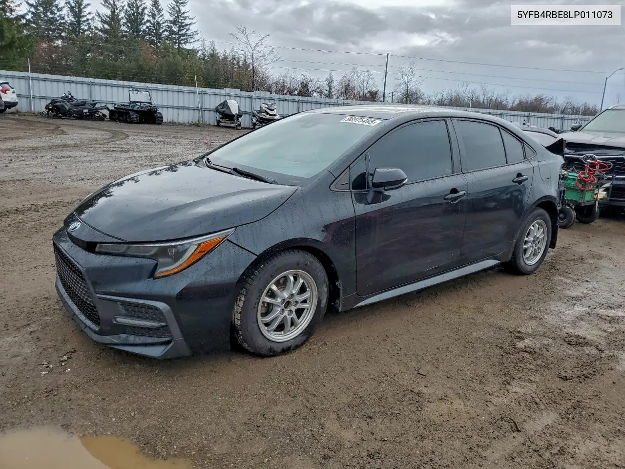 5YFB4RBE8LP011073 2020 Toyota Corolla Se