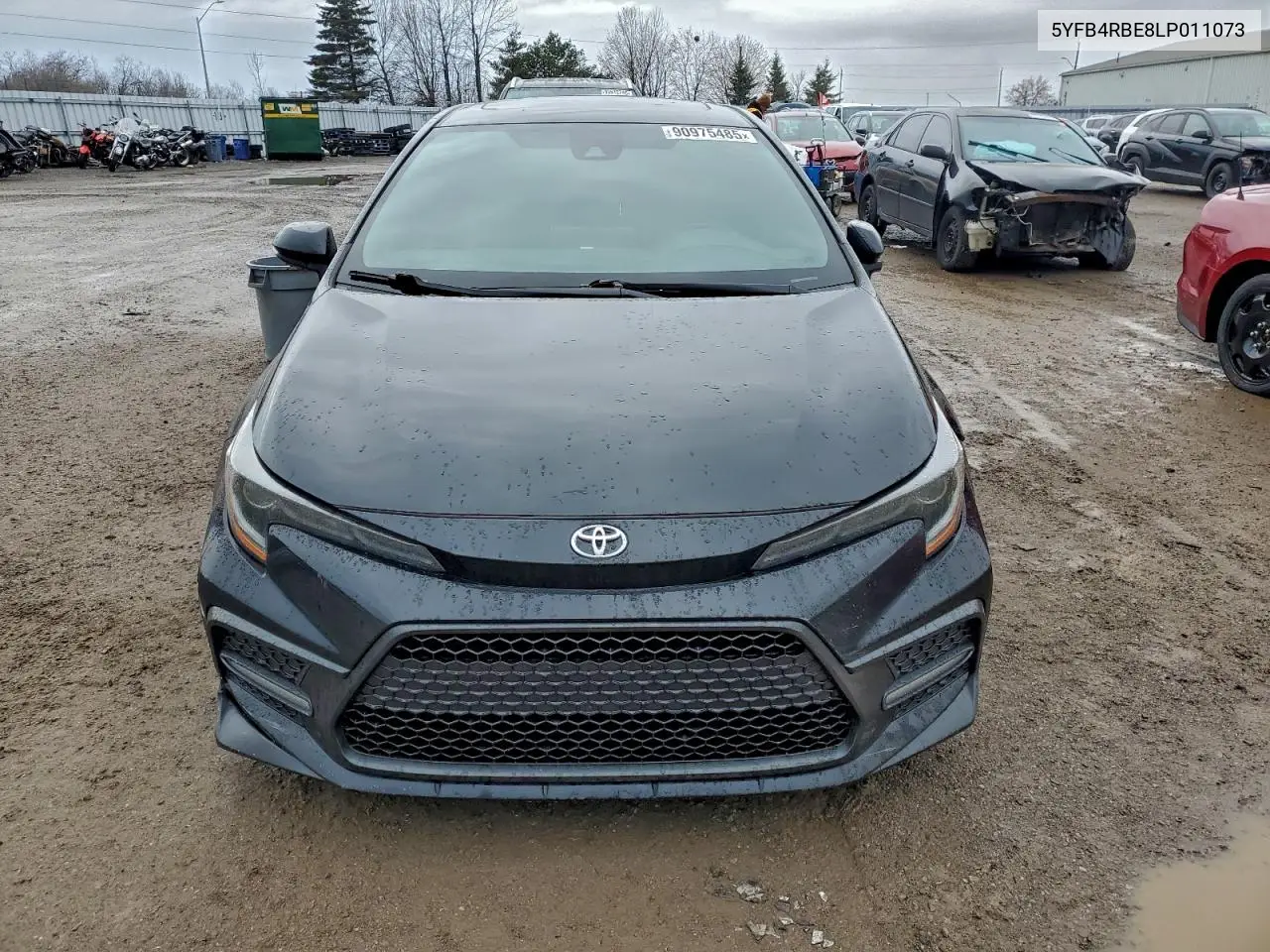 5YFB4RBE8LP011073 2020 Toyota Corolla Se