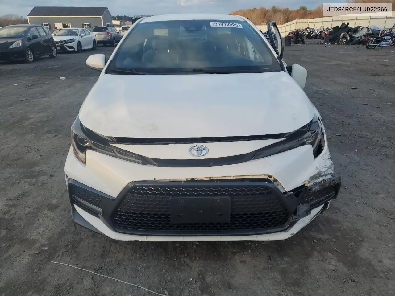 JTDS4RCE4LJ022266 2020 Toyota Corolla Se