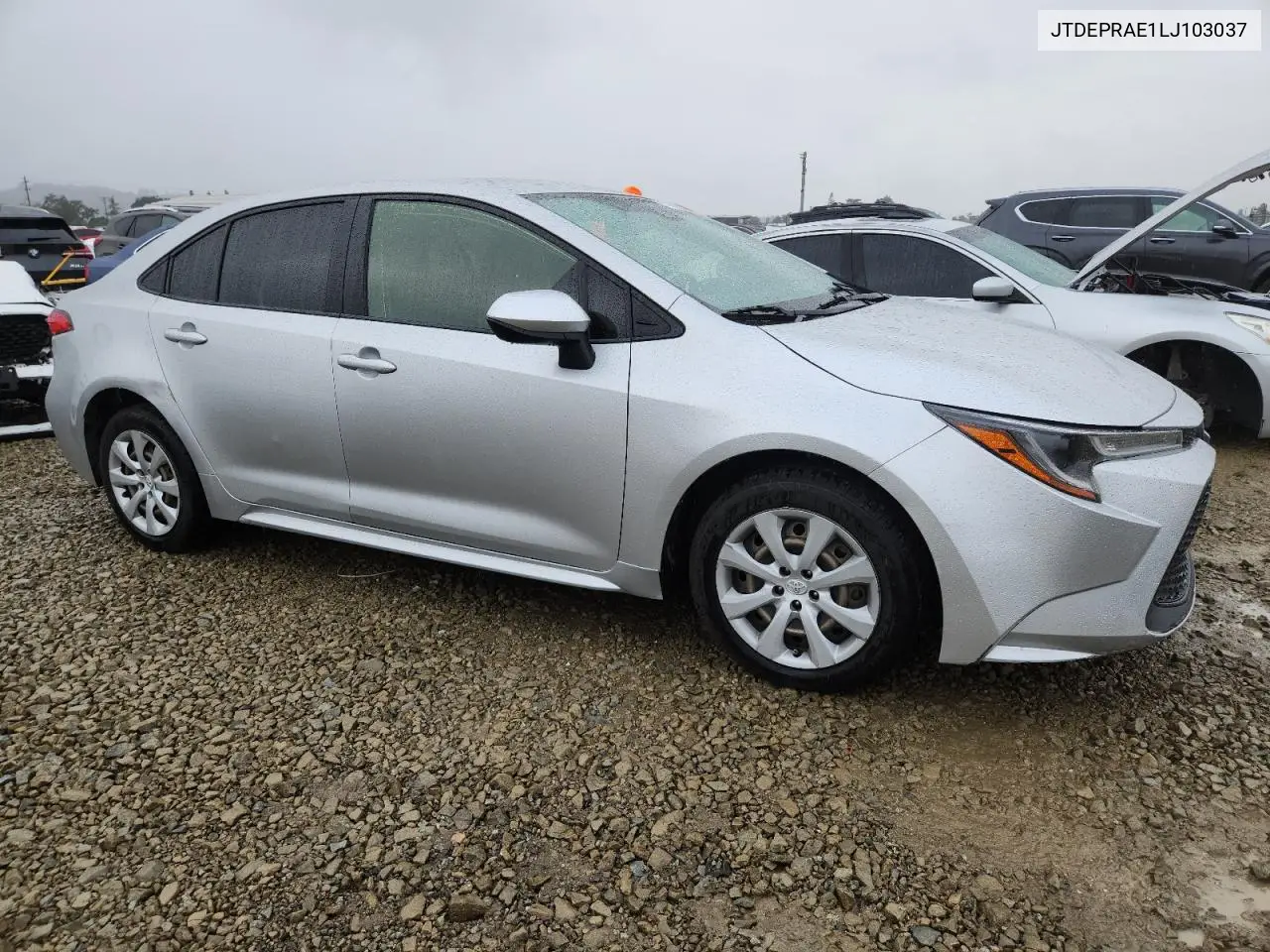 JTDEPRAE1LJ103037 2020 Toyota Corolla Le