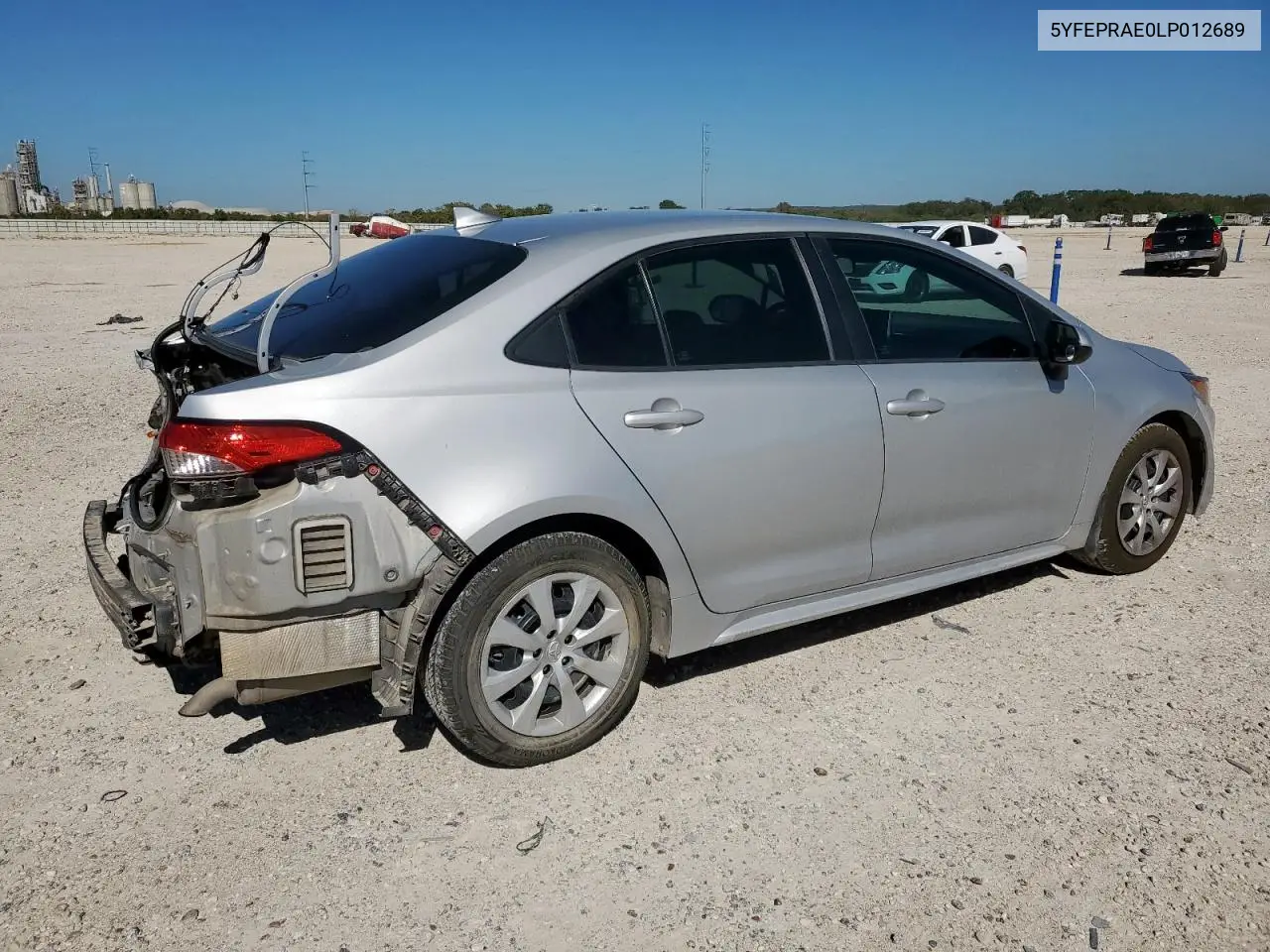 5YFEPRAE0LP012689 2020 Toyota Corolla Le