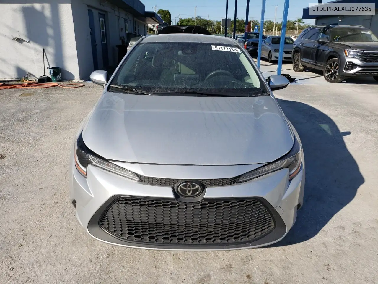 JTDEPRAEXLJ077635 2020 Toyota Corolla Le
