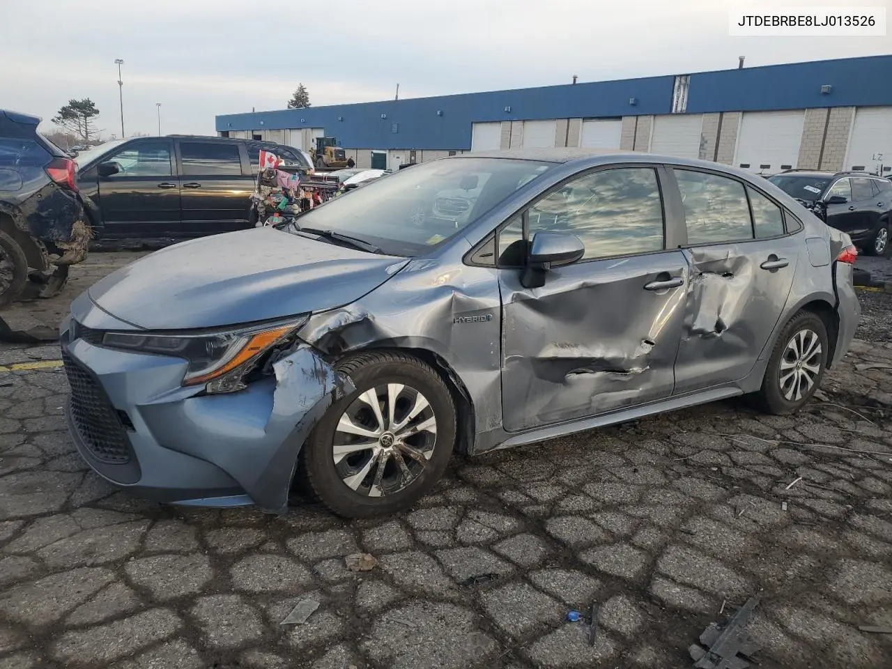 JTDEBRBE8LJ013526 2020 Toyota Corolla Le