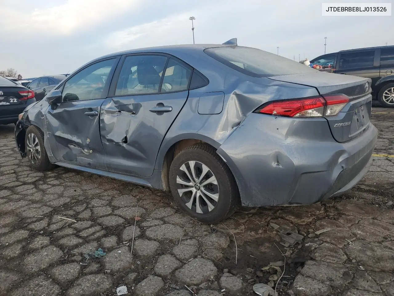 JTDEBRBE8LJ013526 2020 Toyota Corolla Le