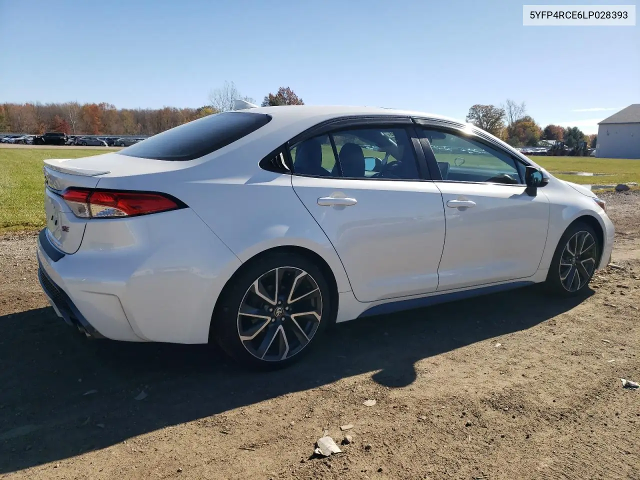 5YFP4RCE6LP028393 2020 Toyota Corolla Se