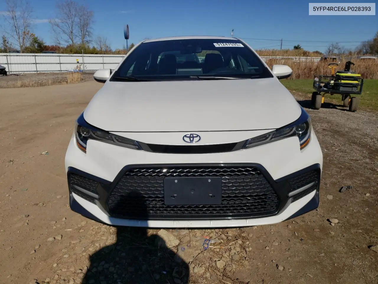 5YFP4RCE6LP028393 2020 Toyota Corolla Se