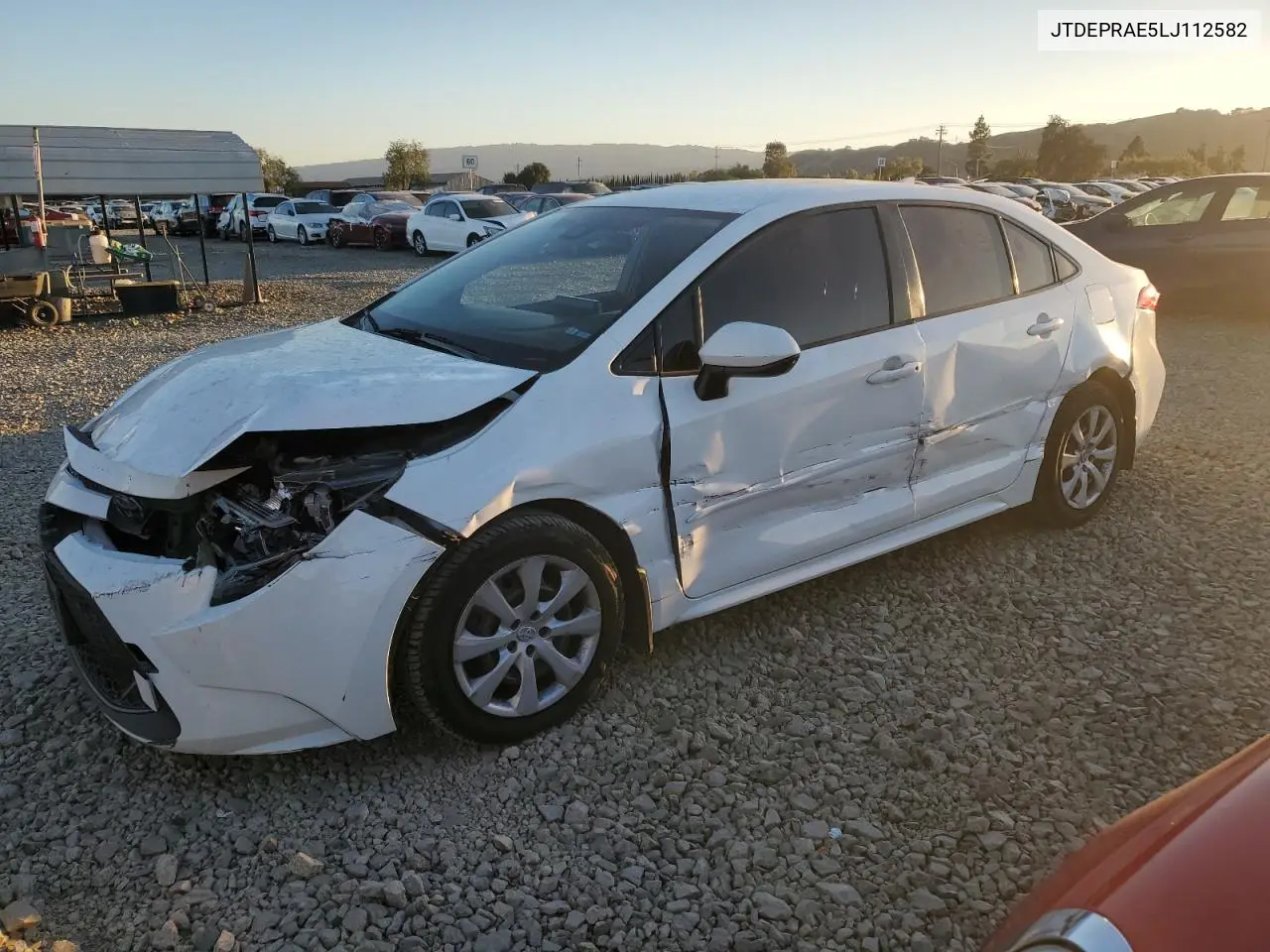 JTDEPRAE5LJ112582 2020 Toyota Corolla Le