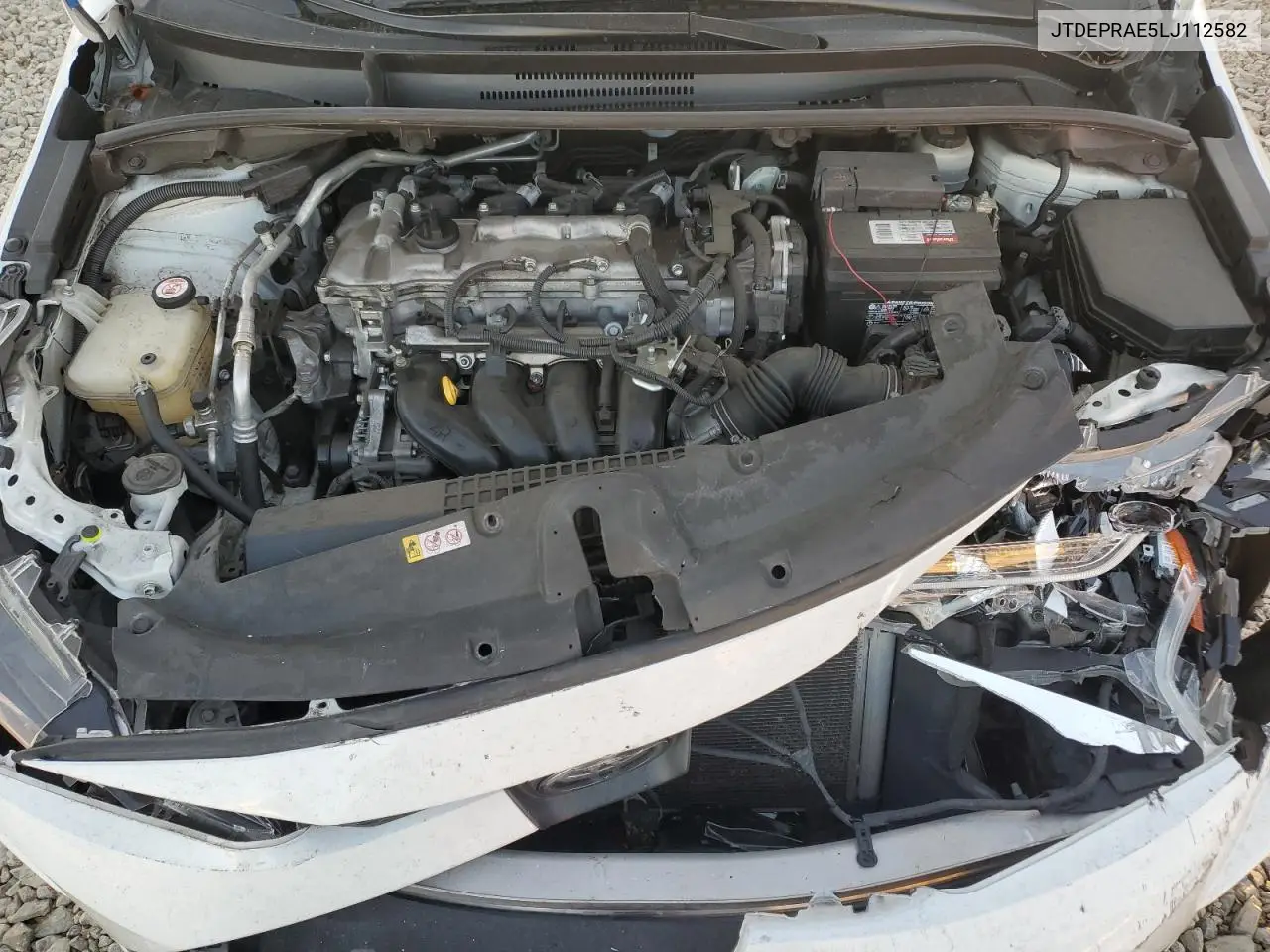 JTDEPRAE5LJ112582 2020 Toyota Corolla Le