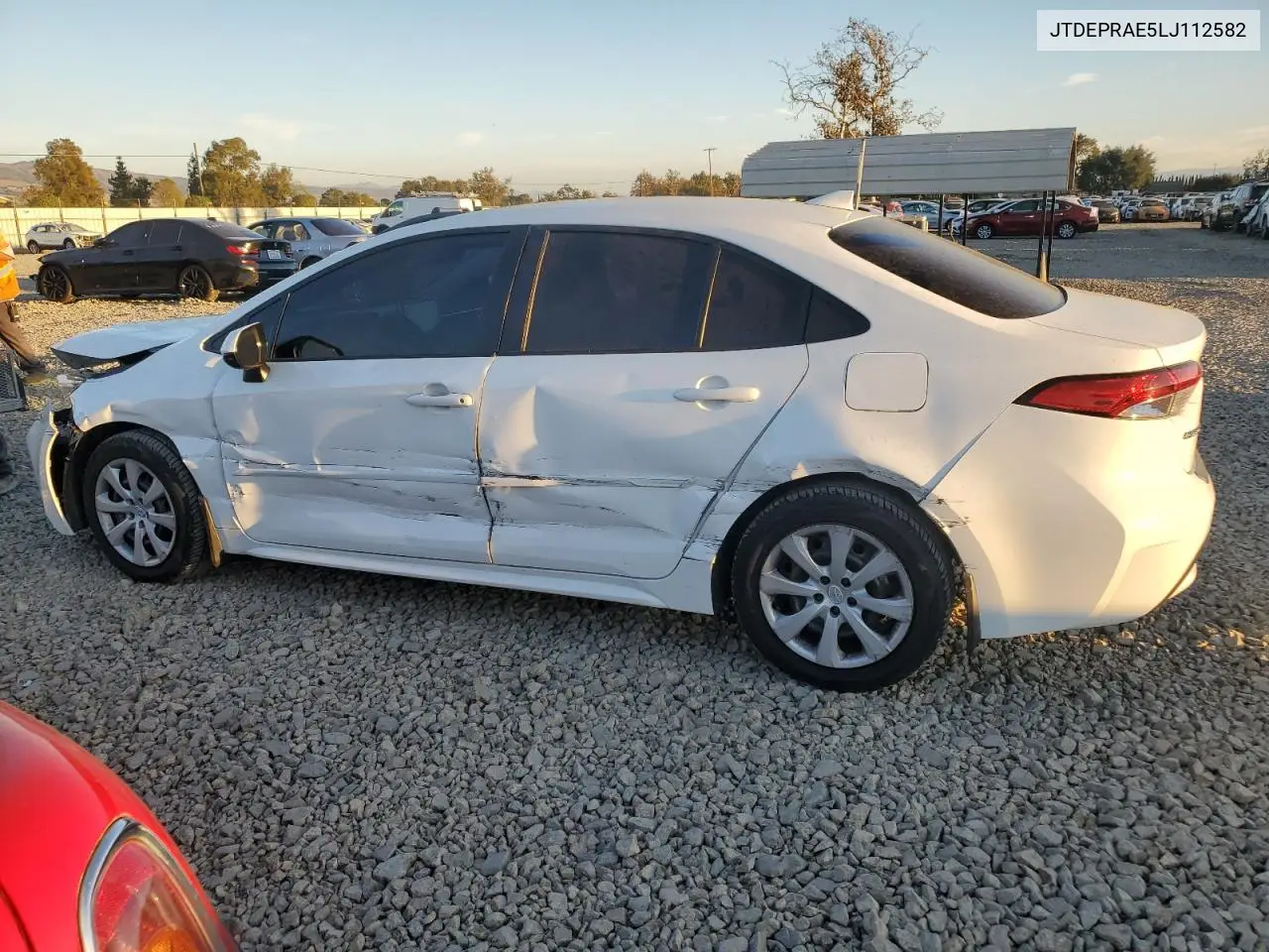 JTDEPRAE5LJ112582 2020 Toyota Corolla Le