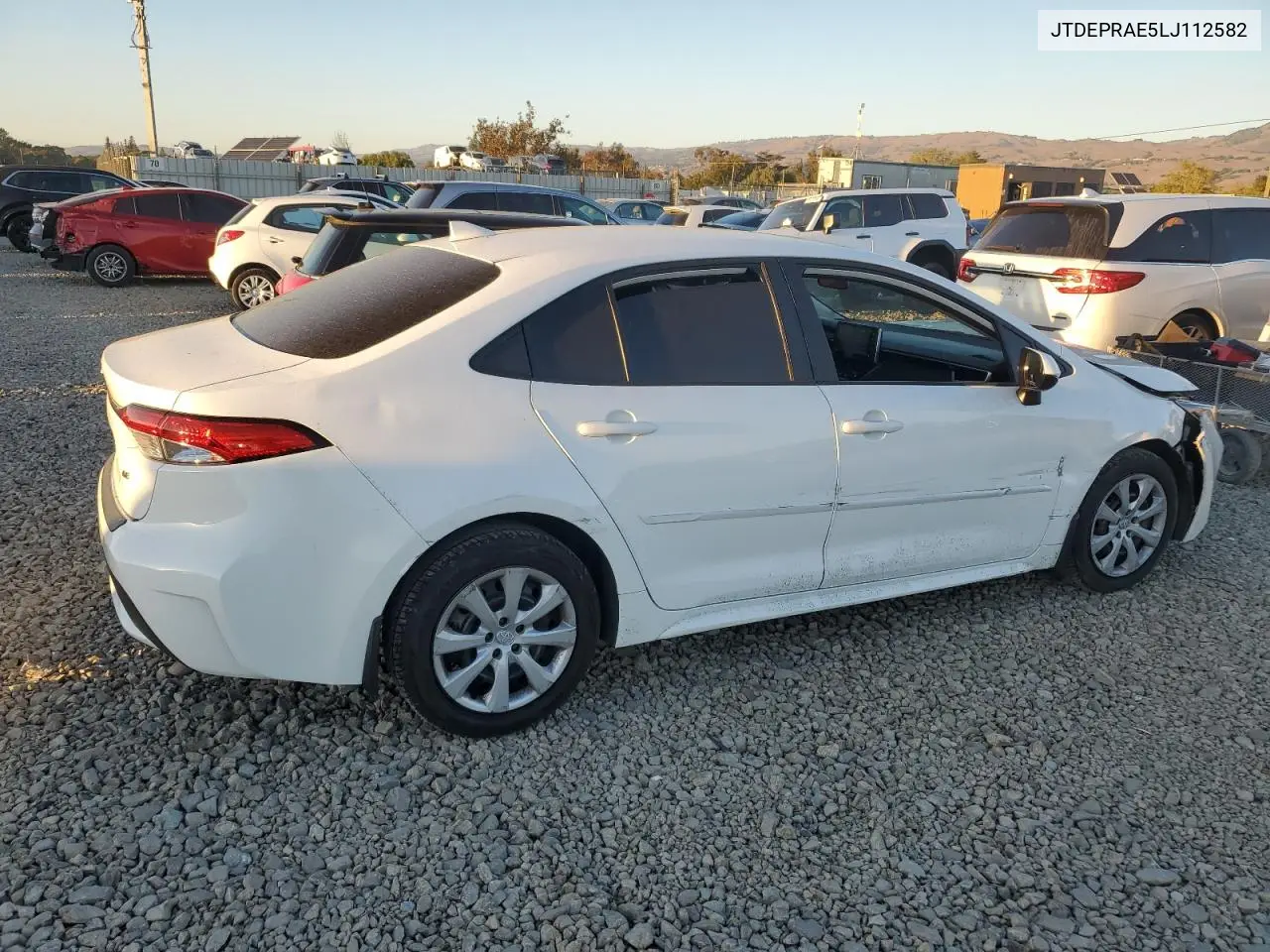 JTDEPRAE5LJ112582 2020 Toyota Corolla Le