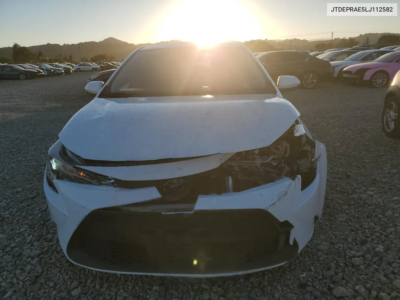 JTDEPRAE5LJ112582 2020 Toyota Corolla Le