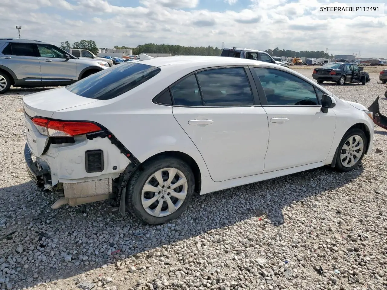 5YFEPRAE8LP112491 2020 Toyota Corolla Le