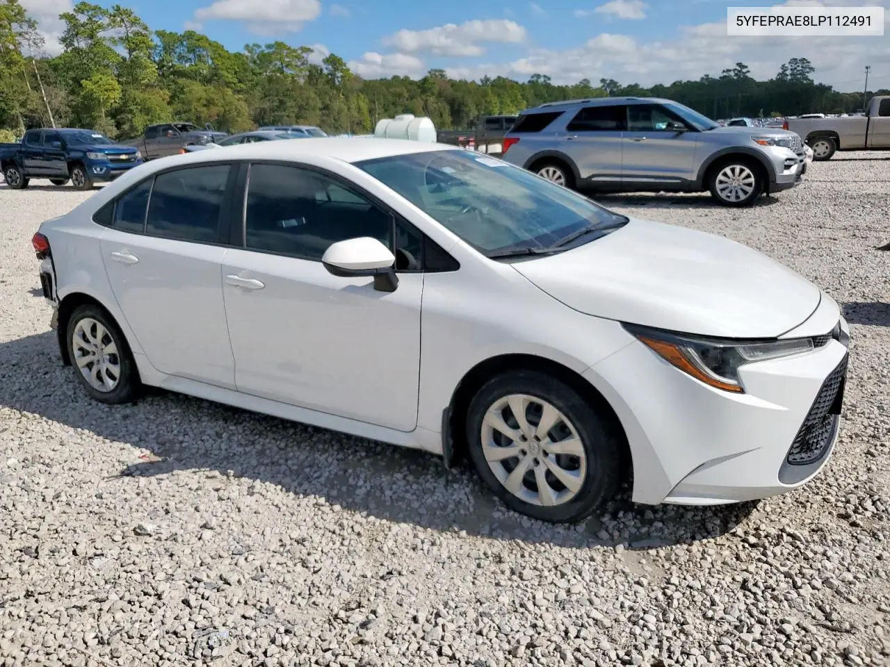 5YFEPRAE8LP112491 2020 Toyota Corolla Le