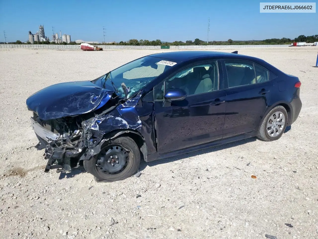 JTDEPRAE6LJ066602 2020 Toyota Corolla Le