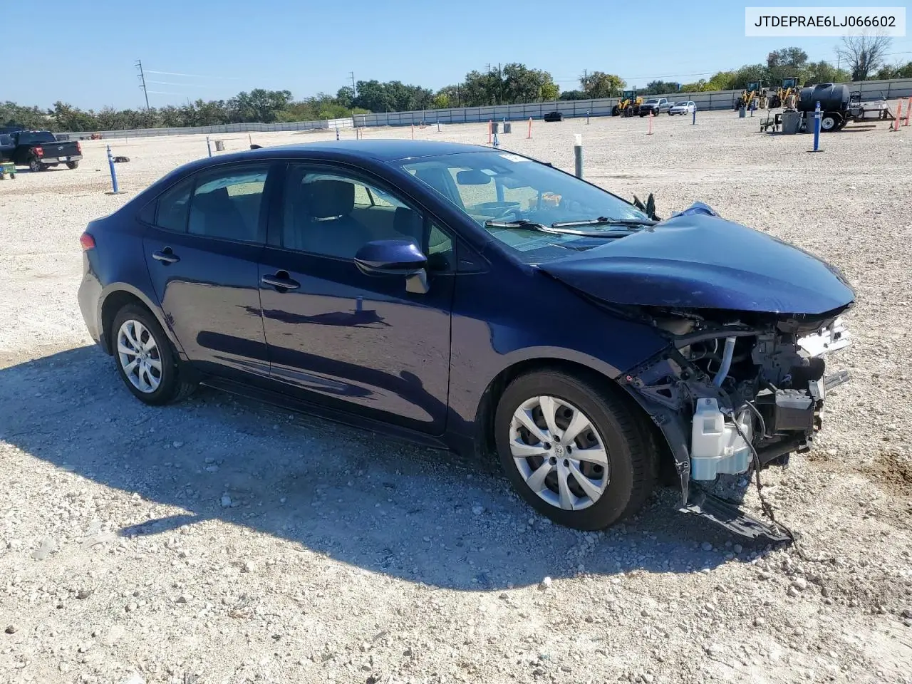 JTDEPRAE6LJ066602 2020 Toyota Corolla Le