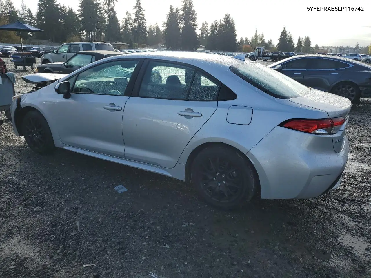 5YFEPRAE5LP116742 2020 Toyota Corolla Le