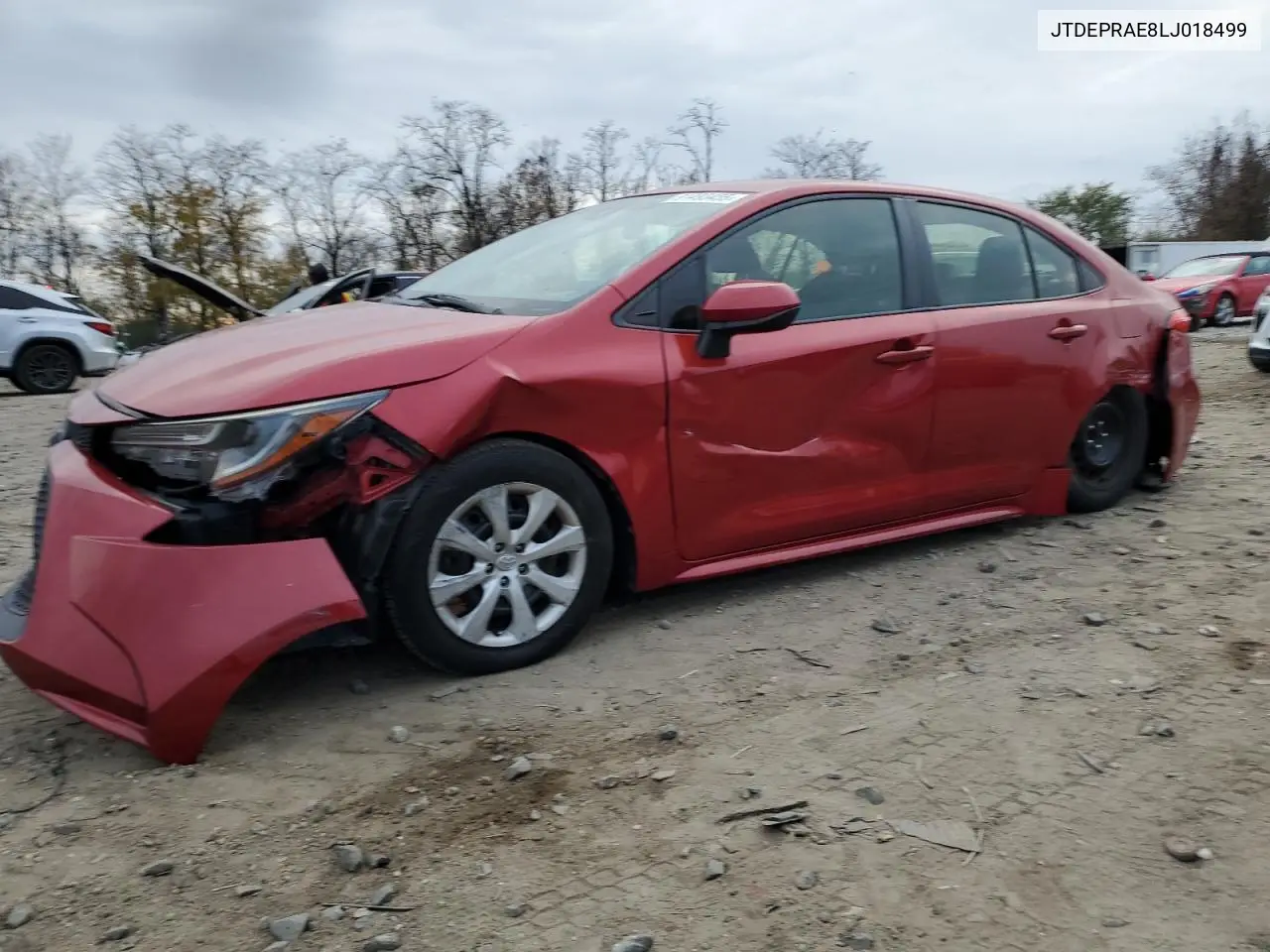 JTDEPRAE8LJ018499 2020 Toyota Corolla Le