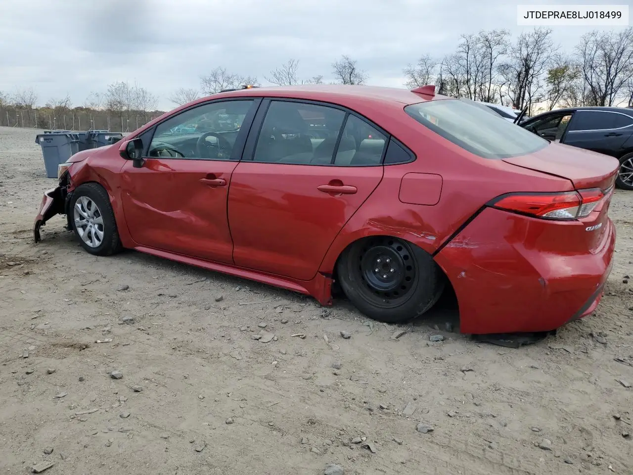 JTDEPRAE8LJ018499 2020 Toyota Corolla Le