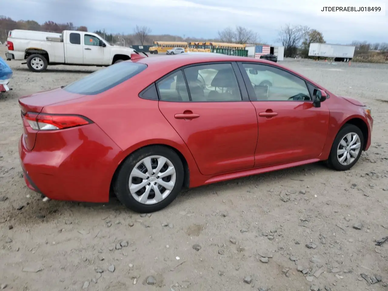 JTDEPRAE8LJ018499 2020 Toyota Corolla Le