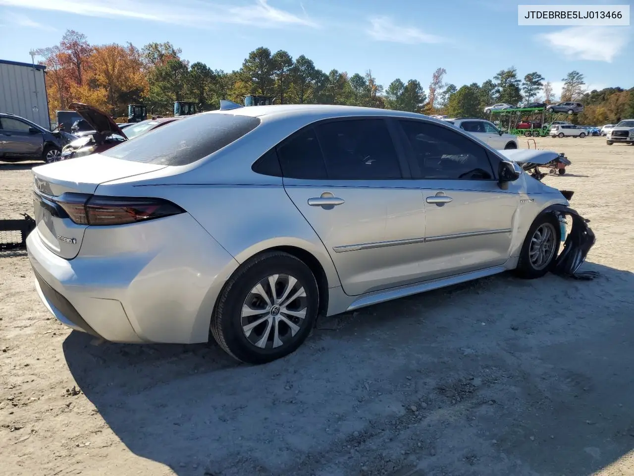 JTDEBRBE5LJ013466 2020 Toyota Corolla Le