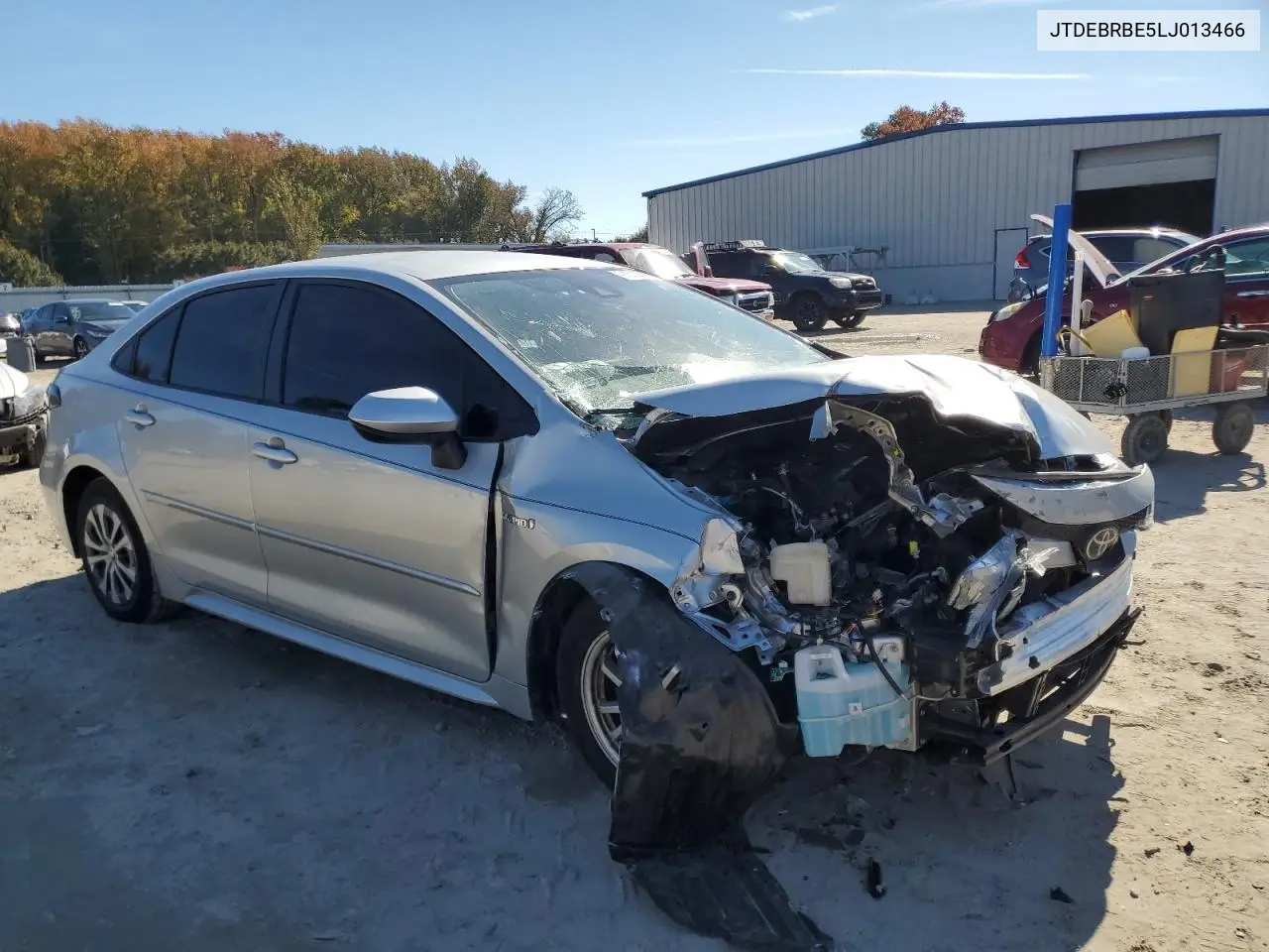JTDEBRBE5LJ013466 2020 Toyota Corolla Le