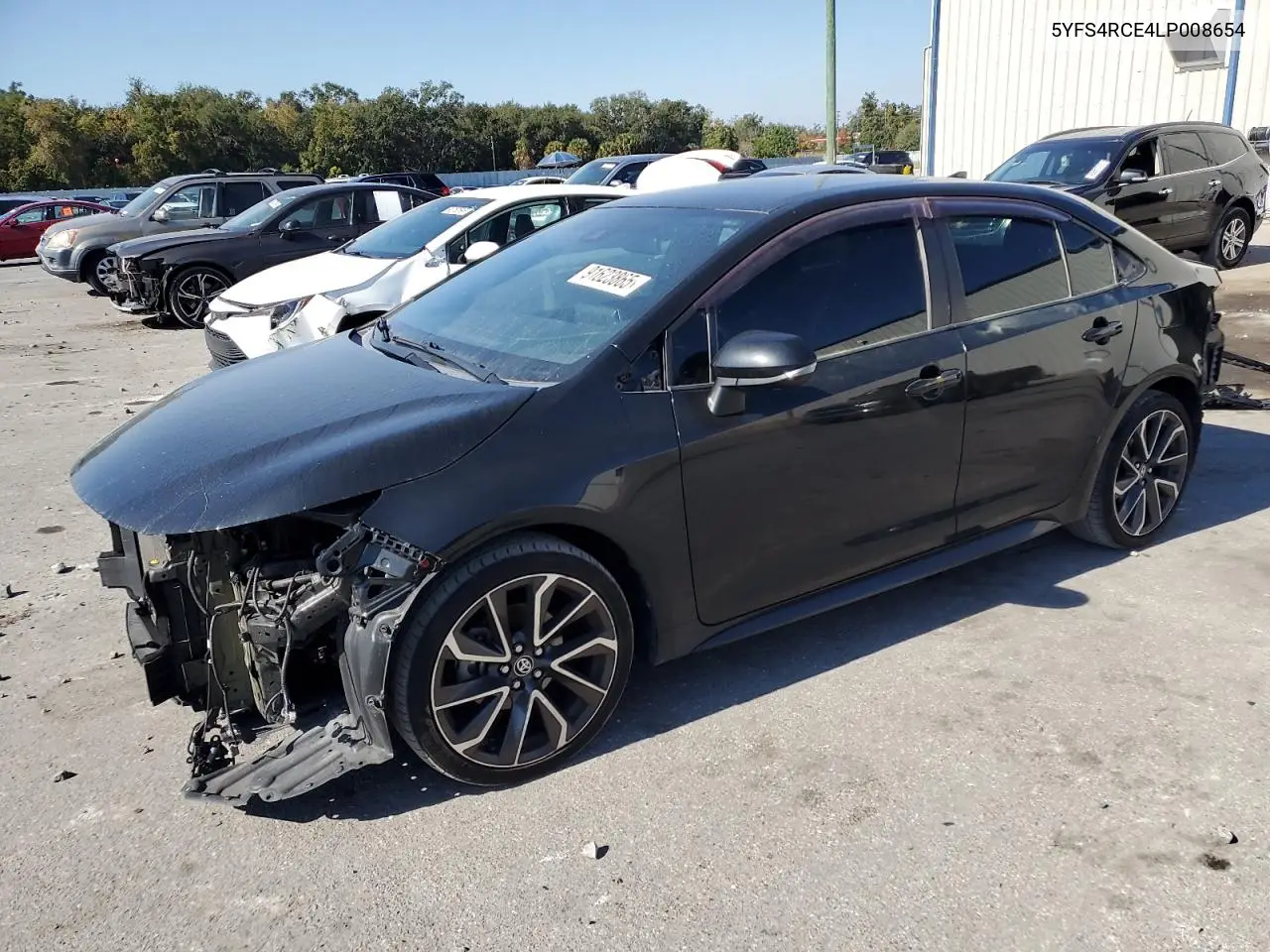 5YFS4RCE4LP008654 2020 Toyota Corolla Se