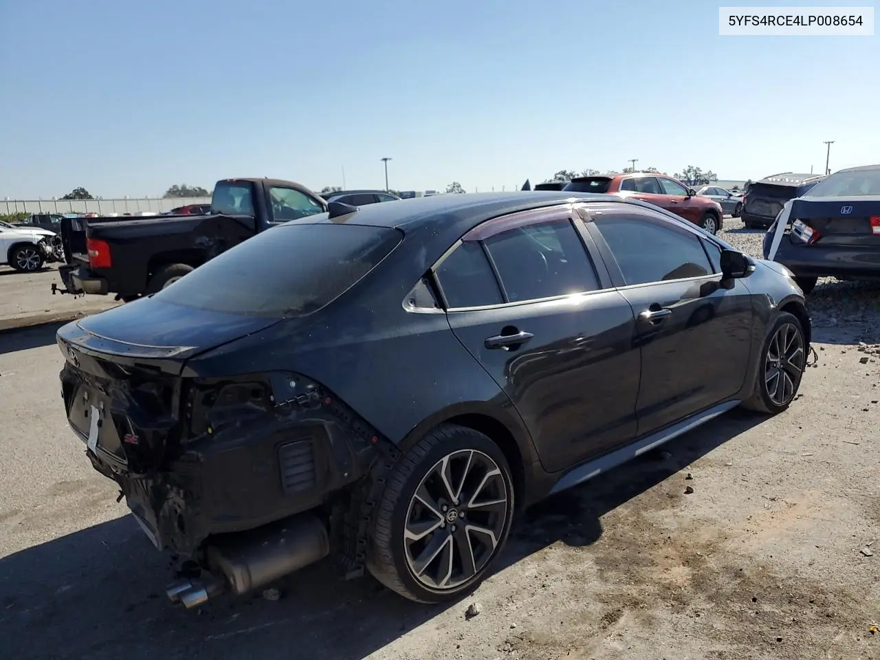 5YFS4RCE4LP008654 2020 Toyota Corolla Se