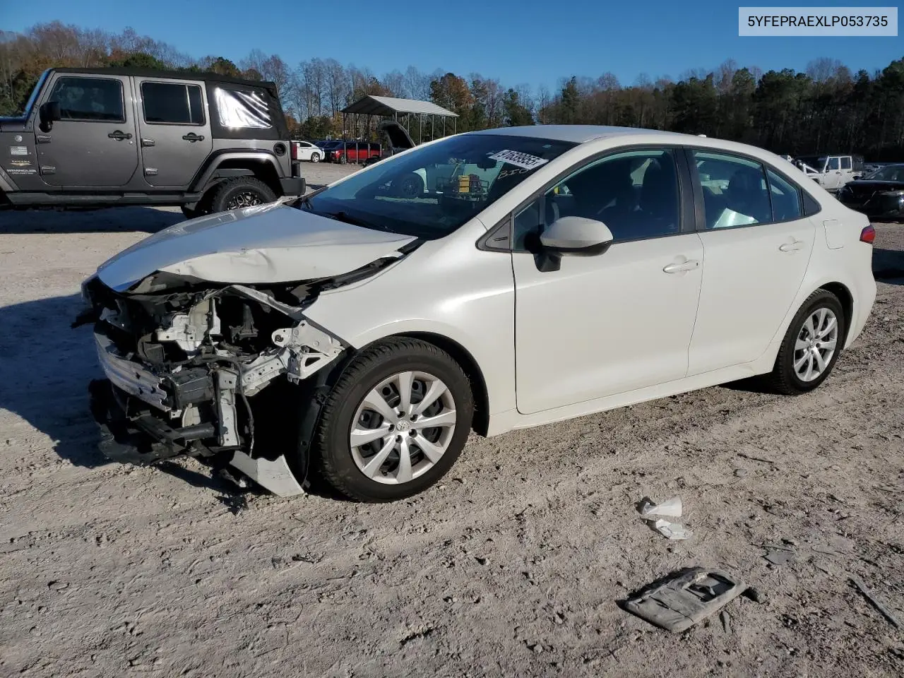 5YFEPRAEXLP053735 2020 Toyota Corolla Le