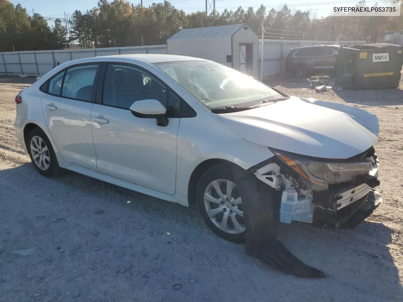 5YFEPRAEXLP053735 2020 Toyota Corolla Le