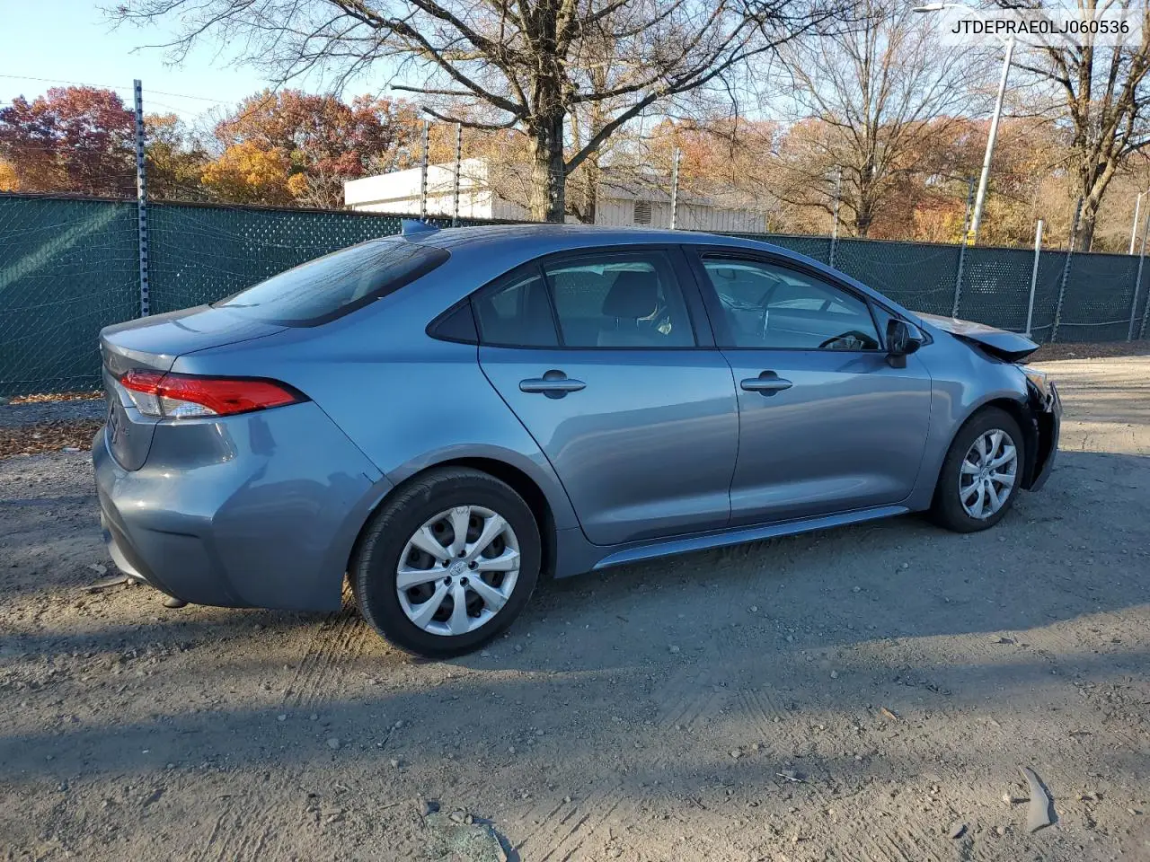 JTDEPRAE0LJ060536 2020 Toyota Corolla Le