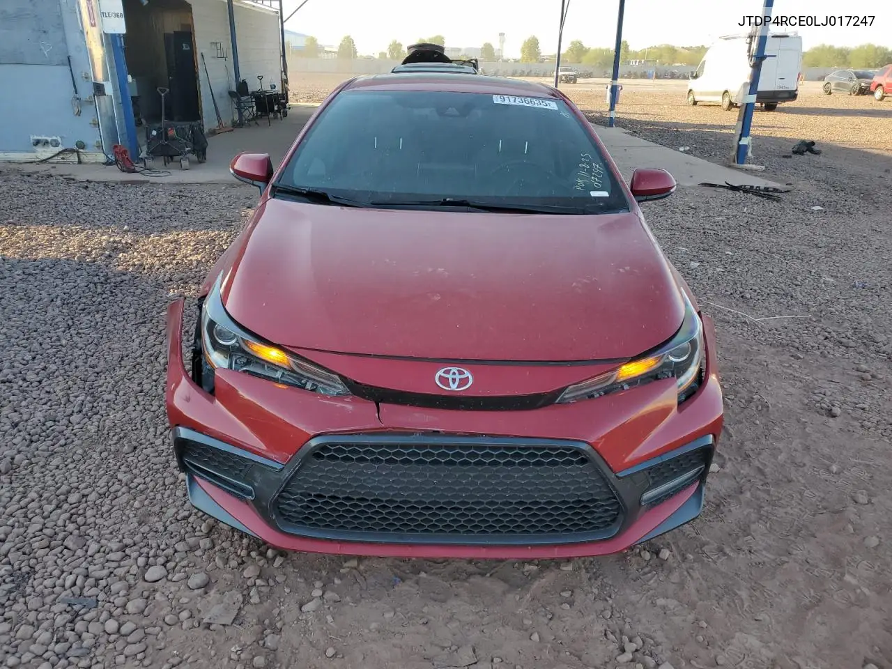 JTDP4RCE0LJ017247 2020 Toyota Corolla Se