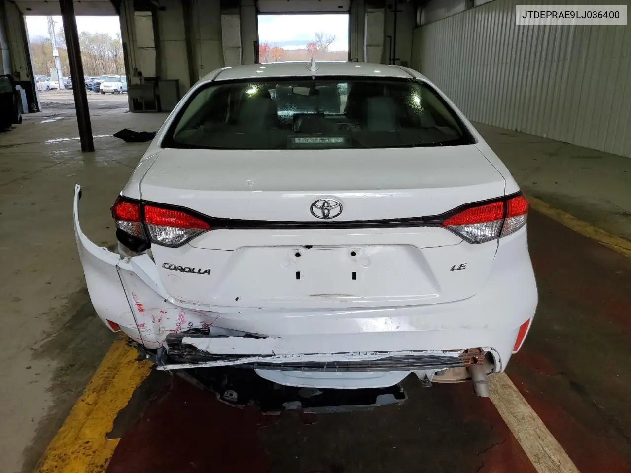 JTDEPRAE9LJ036400 2020 Toyota Corolla Le