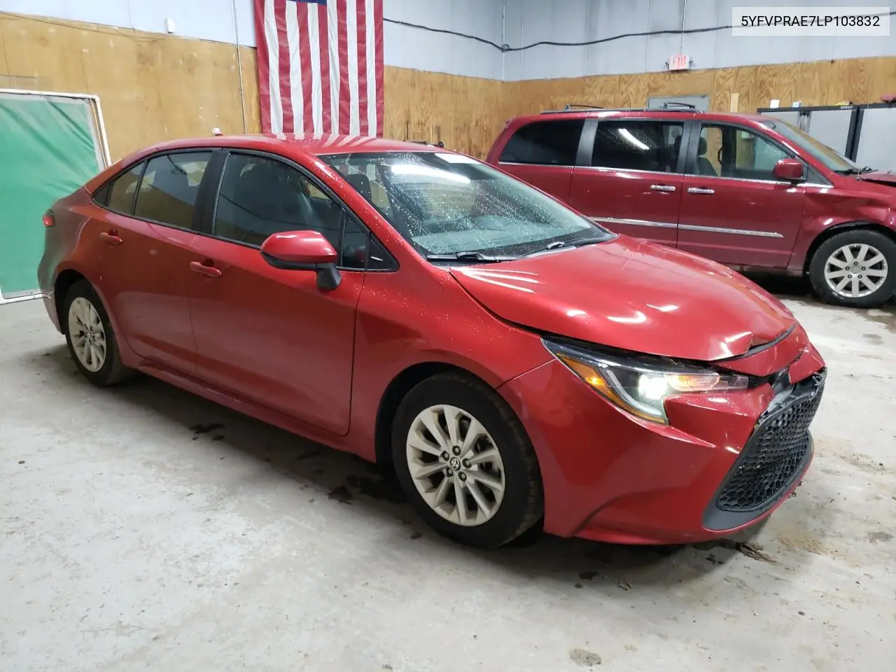 5YFVPRAE7LP103832 2020 Toyota Corolla Le