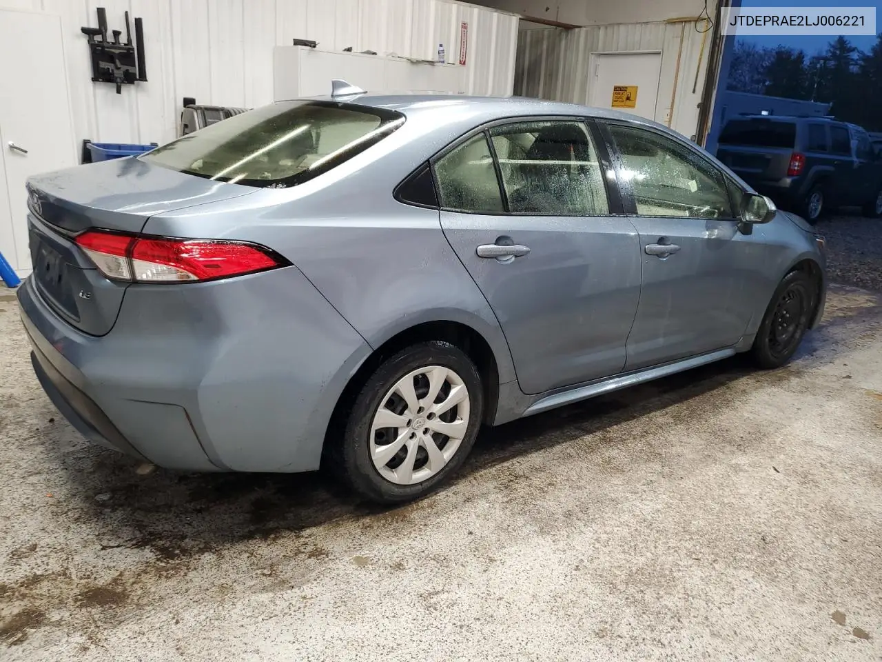 JTDEPRAE2LJ006221 2020 Toyota Corolla Le
