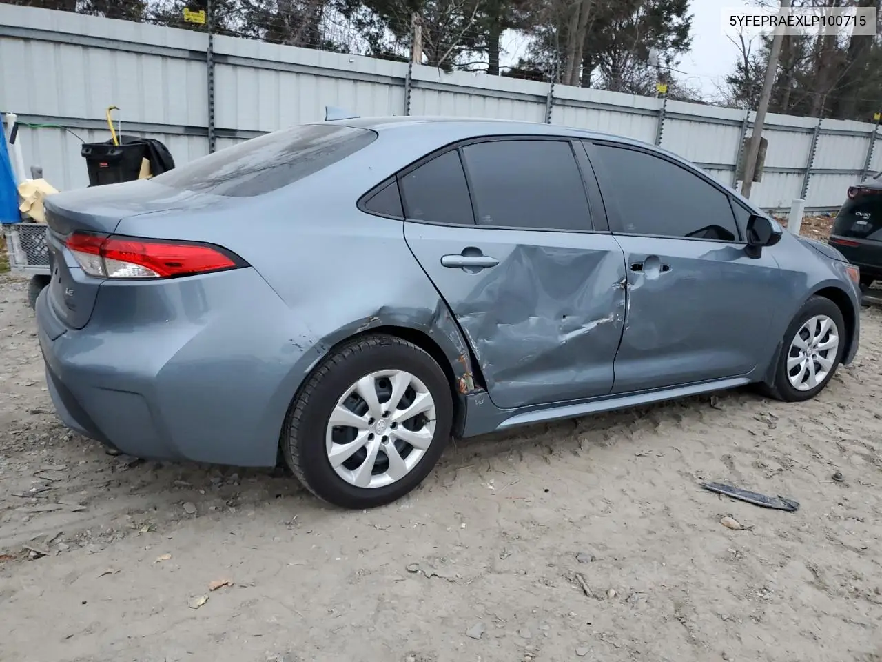 5YFEPRAEXLP100715 2020 Toyota Corolla Le