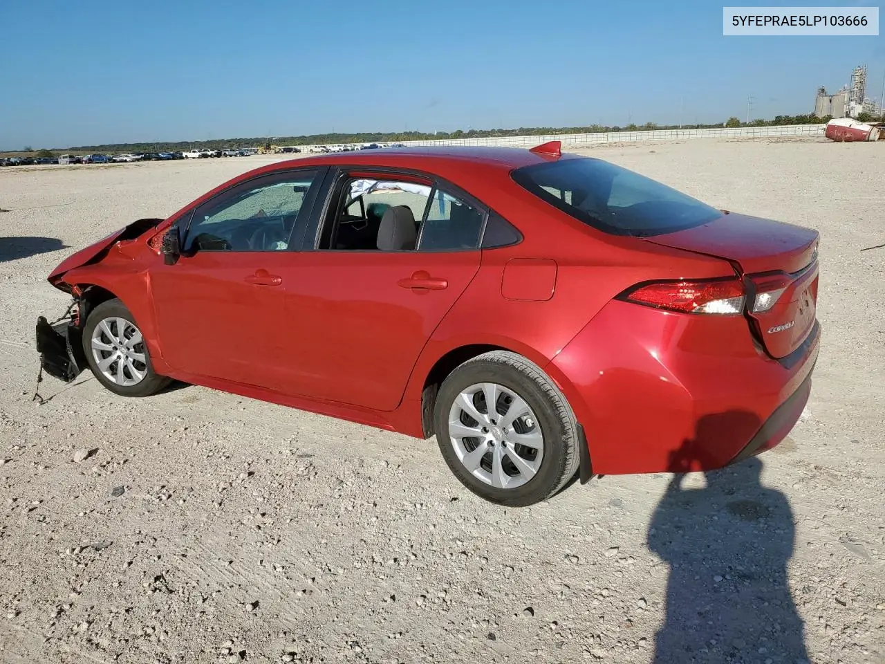 5YFEPRAE5LP103666 2020 Toyota Corolla Le