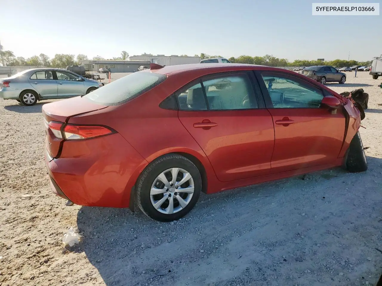 5YFEPRAE5LP103666 2020 Toyota Corolla Le