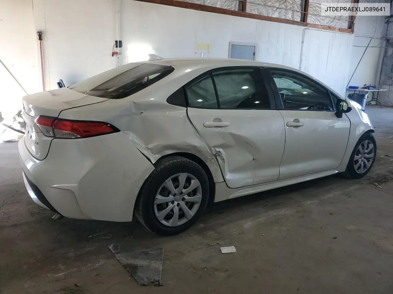 JTDEPRAEXLJ089641 2020 Toyota Corolla Le