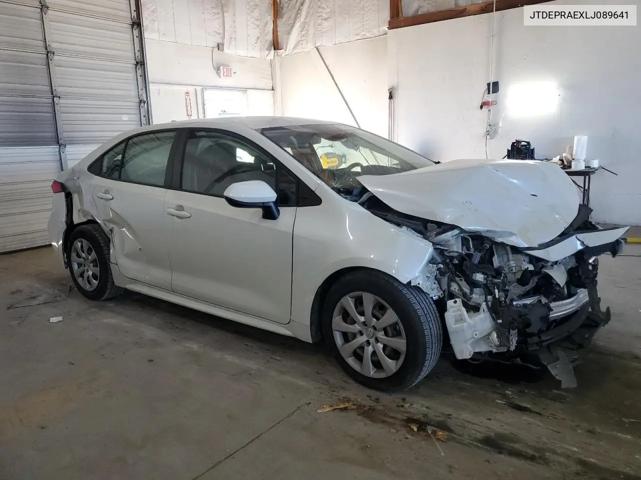 JTDEPRAEXLJ089641 2020 Toyota Corolla Le