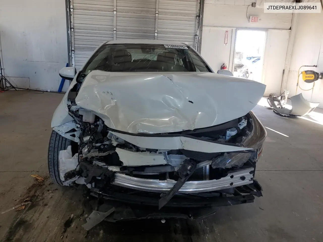 JTDEPRAEXLJ089641 2020 Toyota Corolla Le
