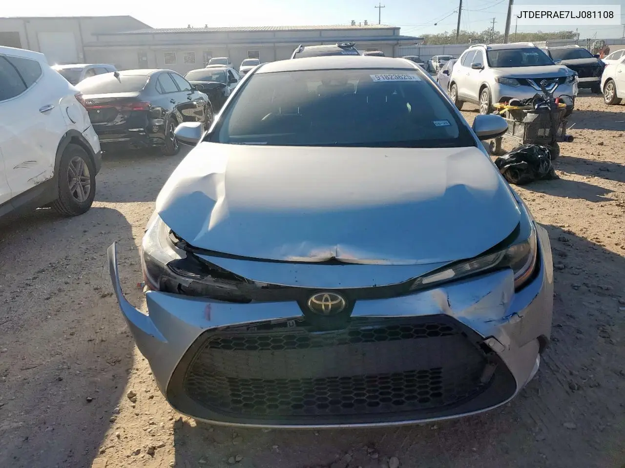 JTDEPRAE7LJ081108 2020 Toyota Corolla Le