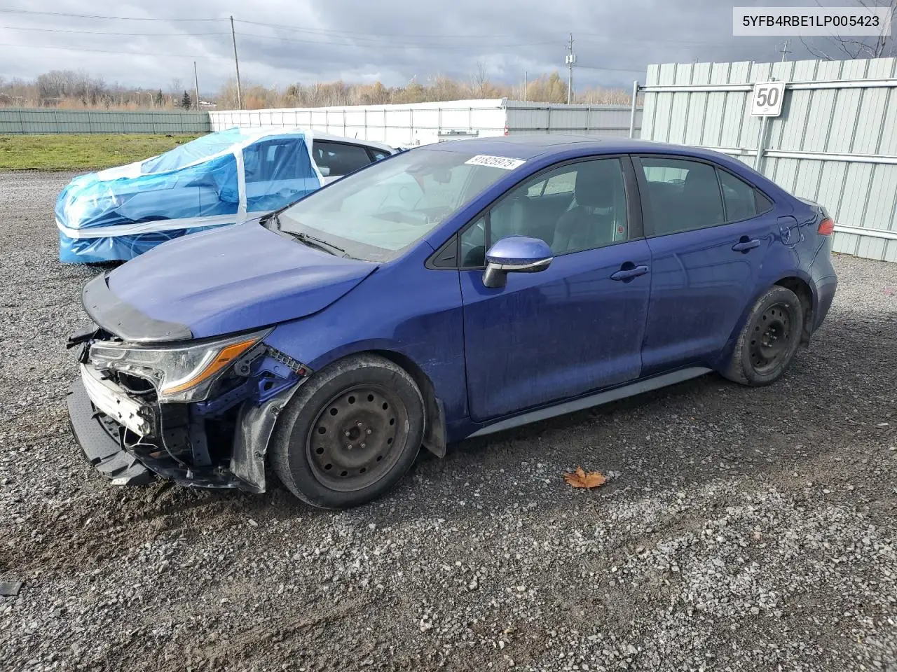 5YFB4RBE1LP005423 2020 Toyota Corolla Se
