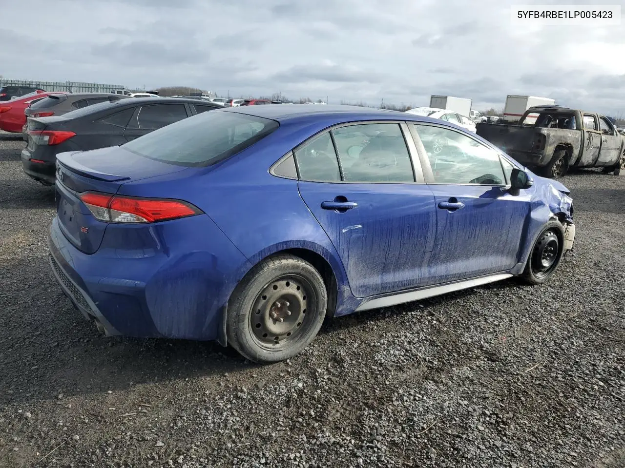 5YFB4RBE1LP005423 2020 Toyota Corolla Se