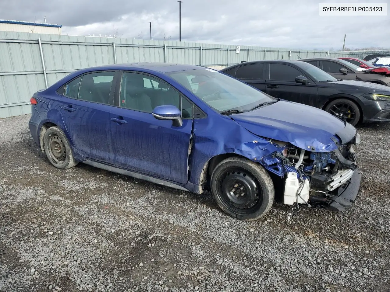 5YFB4RBE1LP005423 2020 Toyota Corolla Se