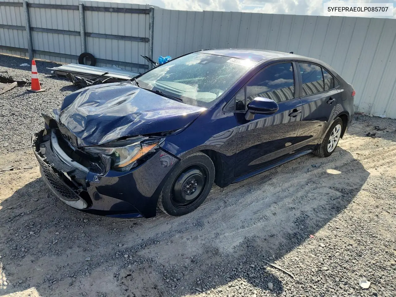 5YFEPRAE0LP085707 2020 Toyota Corolla Le