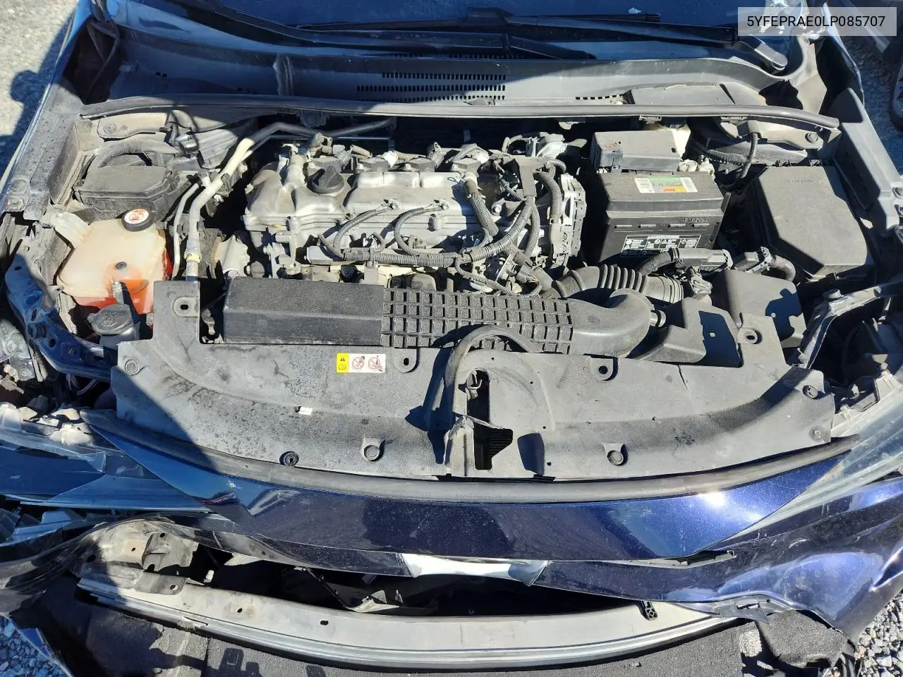 5YFEPRAE0LP085707 2020 Toyota Corolla Le