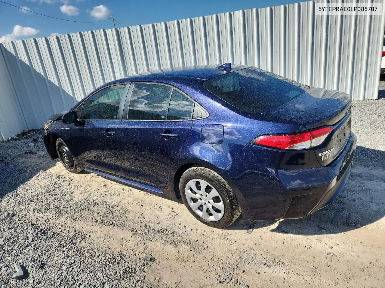 5YFEPRAE0LP085707 2020 Toyota Corolla Le